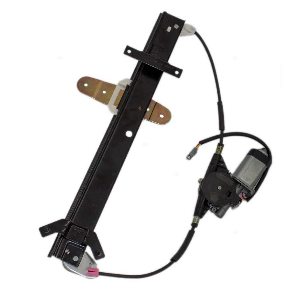 Brock Replacement Passengers Rear Power Window Regulator with Motor As ...