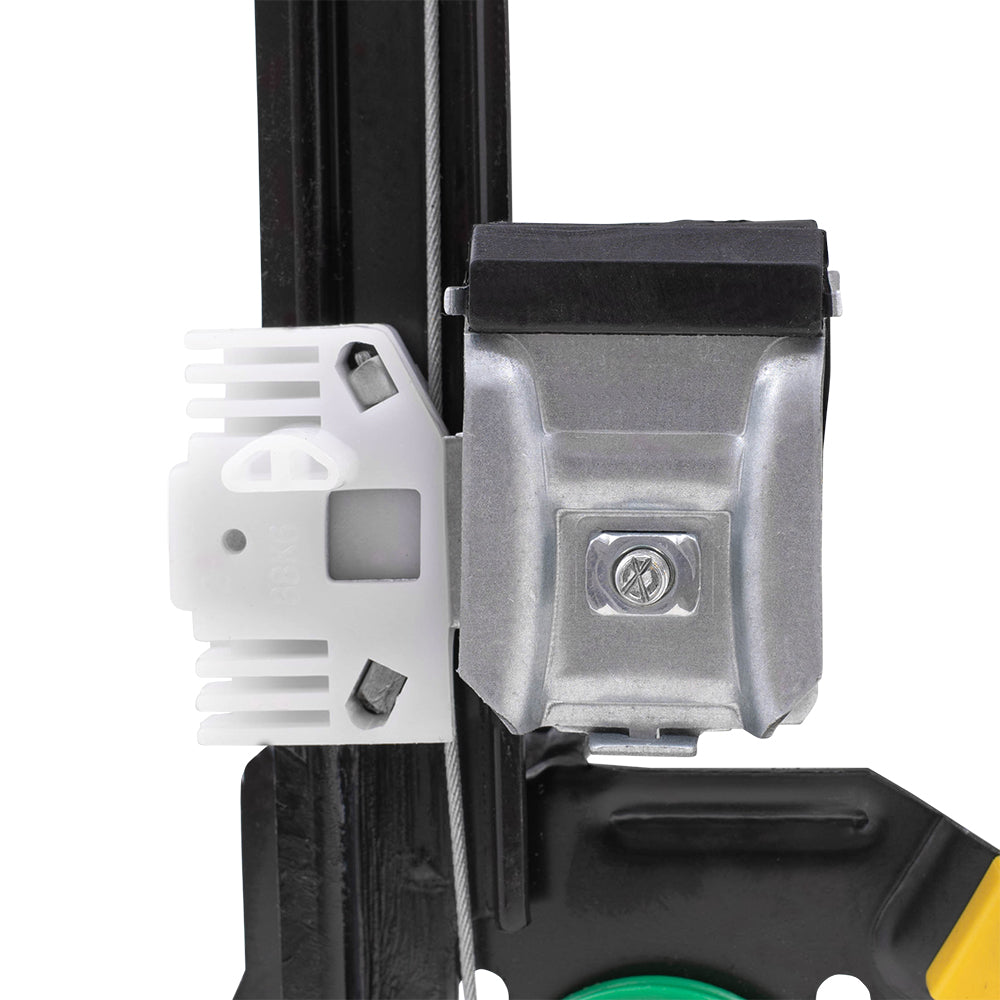 Brock Replacement Driver and Passenger Front Power Window Lift Regulators & Motor Assemblies Compatible with 04-08 F150 SuperCab Pickup