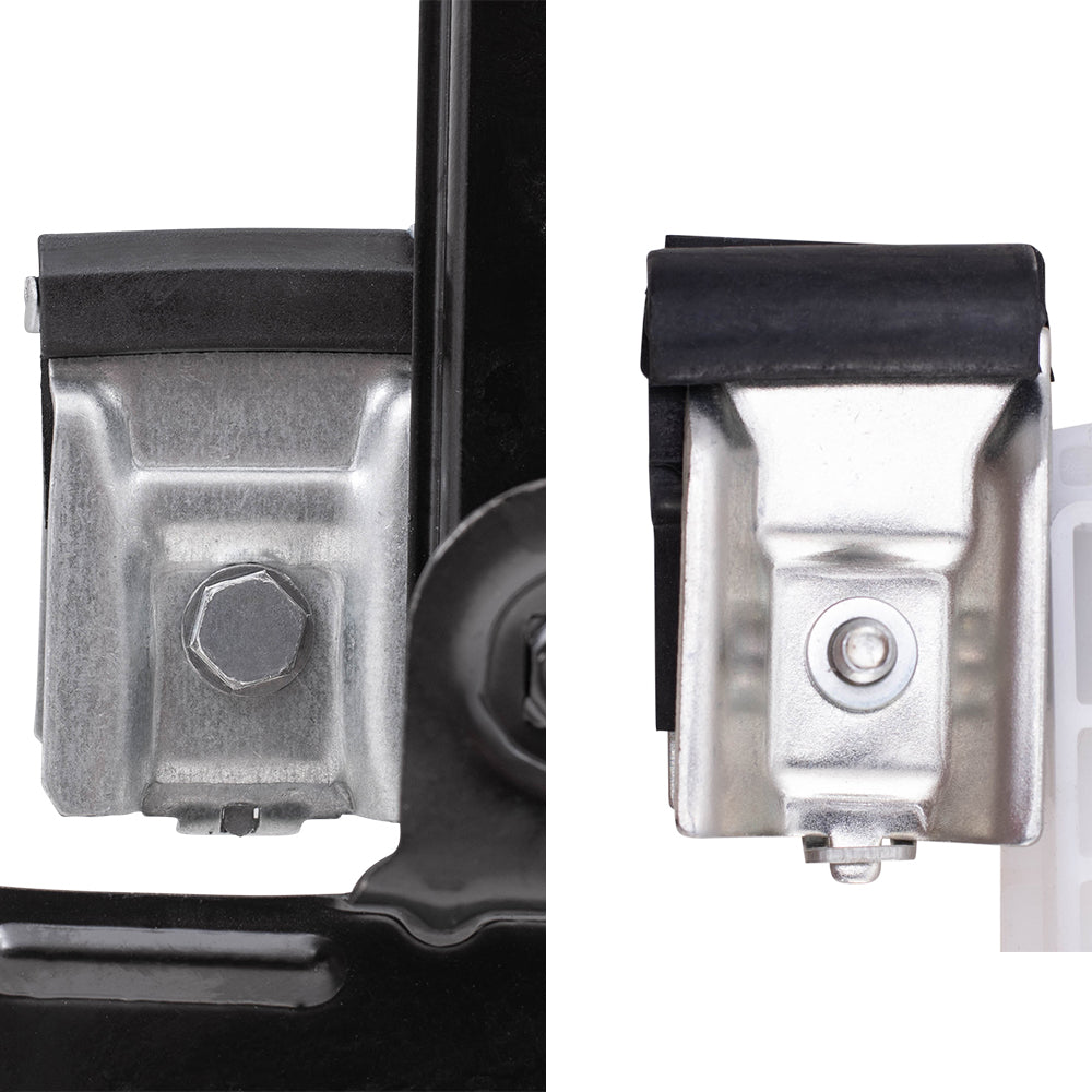 Brock Aftermarket Replacement Front and Rear Passenger Right Power Window Regulators with Motor Compatible with 2004-2008 Ford F-150