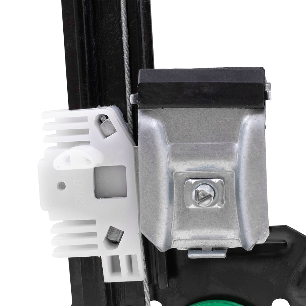 Brock Replacement Driver and Passenger Front Power Window Regulators & Motor Assemblies Compatible with 04-08 F150 Regular/Crew Cab Pickup Truck