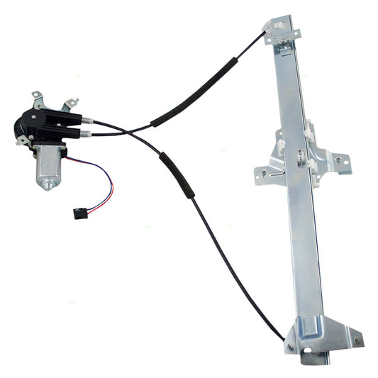 Power Window Regulator and Motor Assembly Front Passenger Side Right For 1992-2014 Ford E-150/E-250 1992-2005 Ford E-350 1999-2025 Ford E-350 Super Duty 2000-2025 Ford E-450 Super Duty 2002-2003 Ford E-550 Super Duty