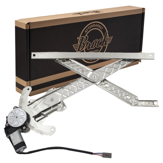 Brock Replacement Drivers Front Power Window Regulator with Motor Compatible with 1999-2003 F150 Pickup Truck XL3Z1523209AA