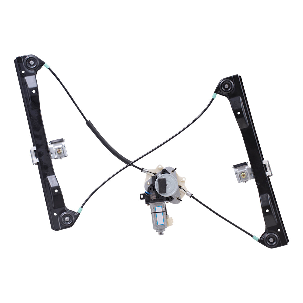 Brock Replacement Drivers Front Power Window Lift Regulator with Motor Assembly Compatible with 06-12 Fusion Milan 8E5Z5423201A