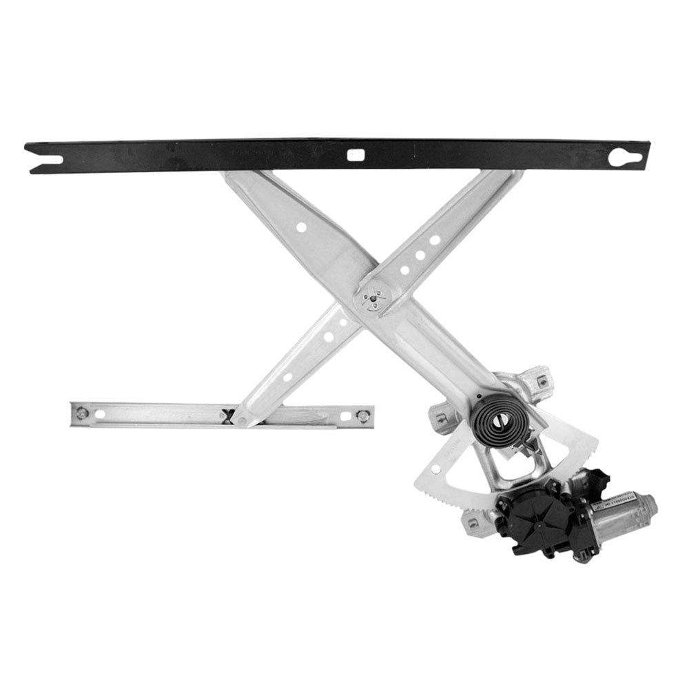 Brock Replacement Drivers Front Power Window Lift Regulator with Motor Assembly Compatible with 2000-2012 F250 F350 F450 Super Duty Pickup Truck