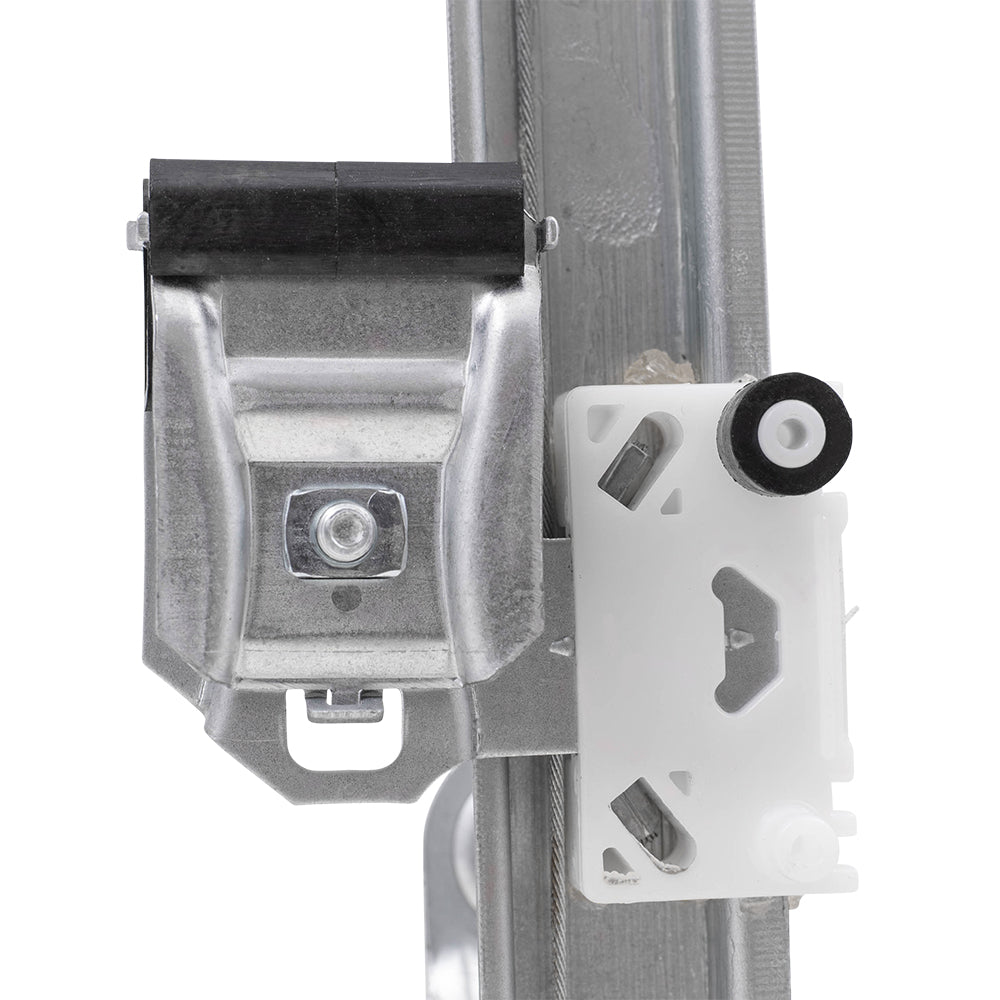 Brock Replacement Driver and Passenger Rear Power Window Lift Regulators with Motors Assemblies Compatible with 04-08 F150 Crew Cab Mark LT Pickup Truck 6L3Z1627001AA 6L3Z1627000AA