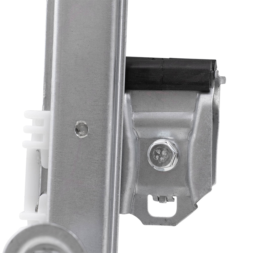 Brock Replacement Driver and Passenger Rear Power Window Lift Regulators with Motors Assemblies Compatible with 04-08 F150 Crew Cab Mark LT Pickup Truck 6L3Z1627001AA 6L3Z1627000AA