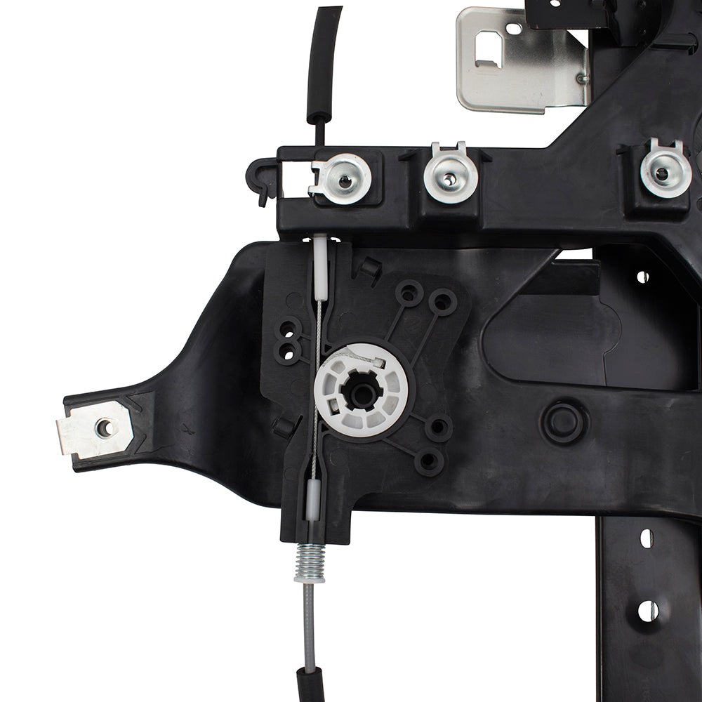Brock Replacement Pair Set Rear Power Window Lift Regulators Compatible with 03-06 Expedition Navigator SUV 6L1Z7827009AA 6L1Z7827008AA