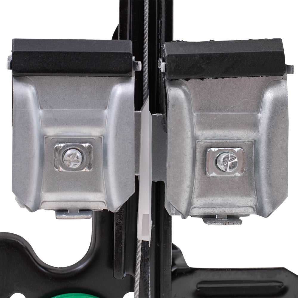 Brock Replacement Front and Rear Driver Side Power Window Regulators Without Motor Compatible with 2004-2008 F-150/Lobo & 2006-2008 Mark LT