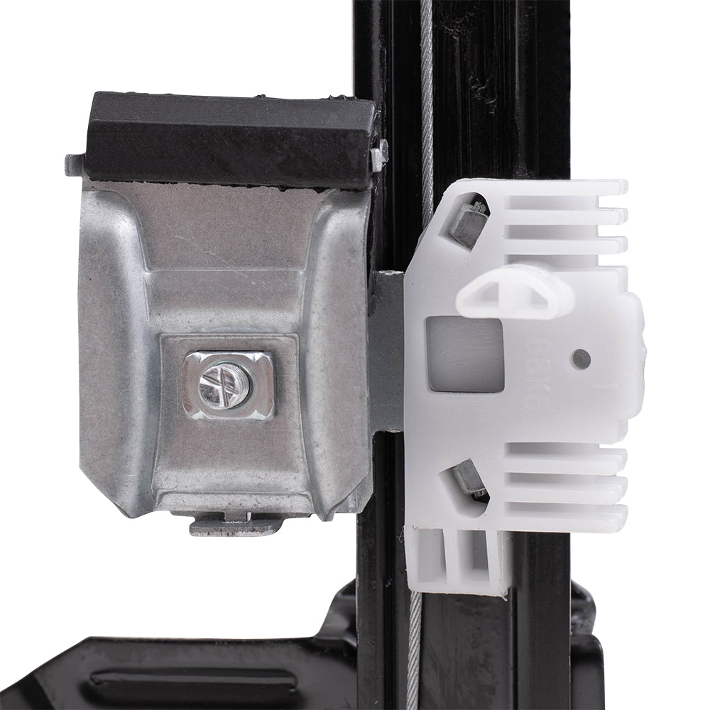 Brock Replacement Driver and Passenger Front Power Window Lift Regulators Compatible with 2004-2008 F150 Regular/Crew Cab Pickup Truck 4L3Z1523201CA 4L3Z1523200CA