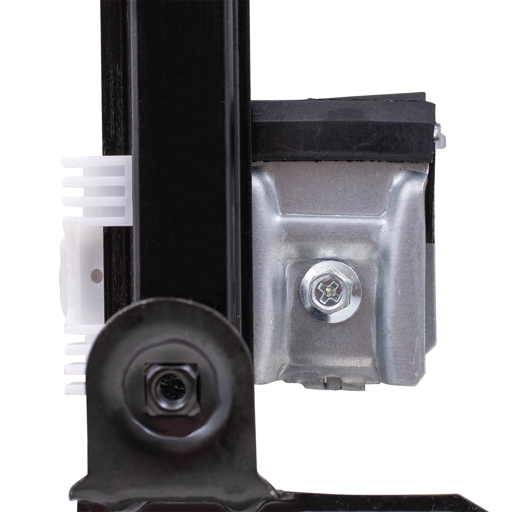 Brock Replacement Driver and Passenger Front Power Window Lift Regulators Compatible with 2004-2008 F150 Regular/Crew Cab Pickup Truck 4L3Z1523201CA 4L3Z1523200CA