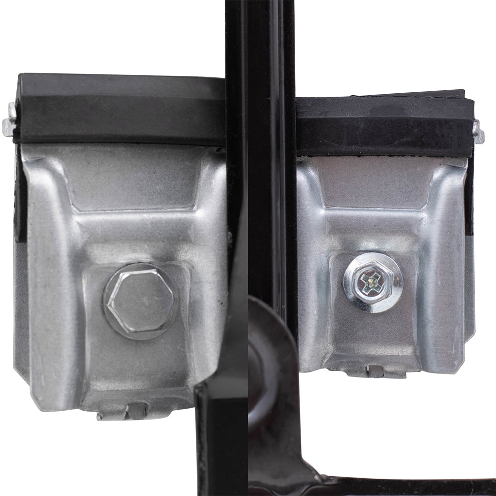 Brock Replacement Front and Rear Passenger Side Power Window Regulators Without Motor Compatible with 2004-2008 F-150/Lobo & 2006-2008 Mark LT