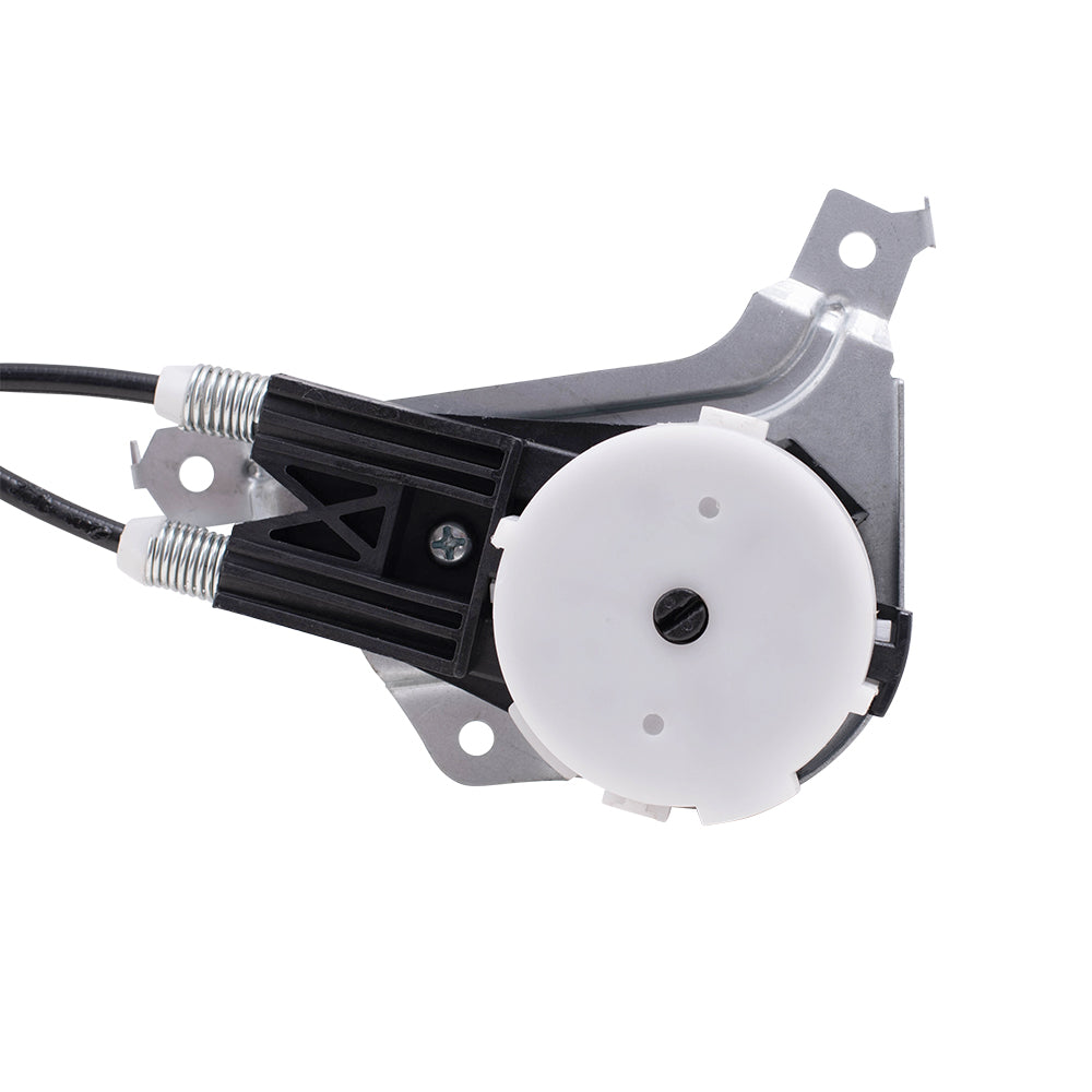 Brock Replacement Driver and Passenger Front Manual Window Lift Regulators Compatible with 1992-2014 E-Series 2015-2016 E350 Van