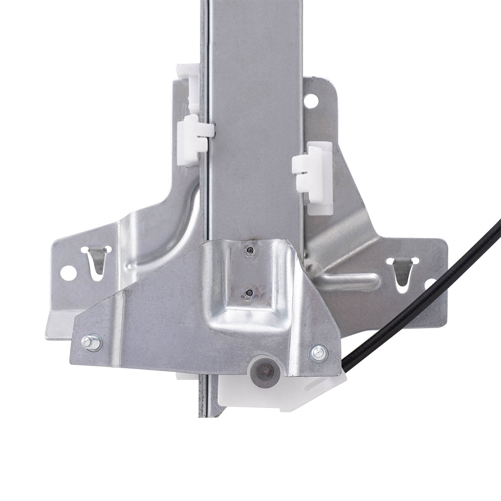 Brock Replacement Driver and Passenger Front Manual Window Lift Regulators Compatible with 1992-2014 E-Series 2015-2016 E350 Van