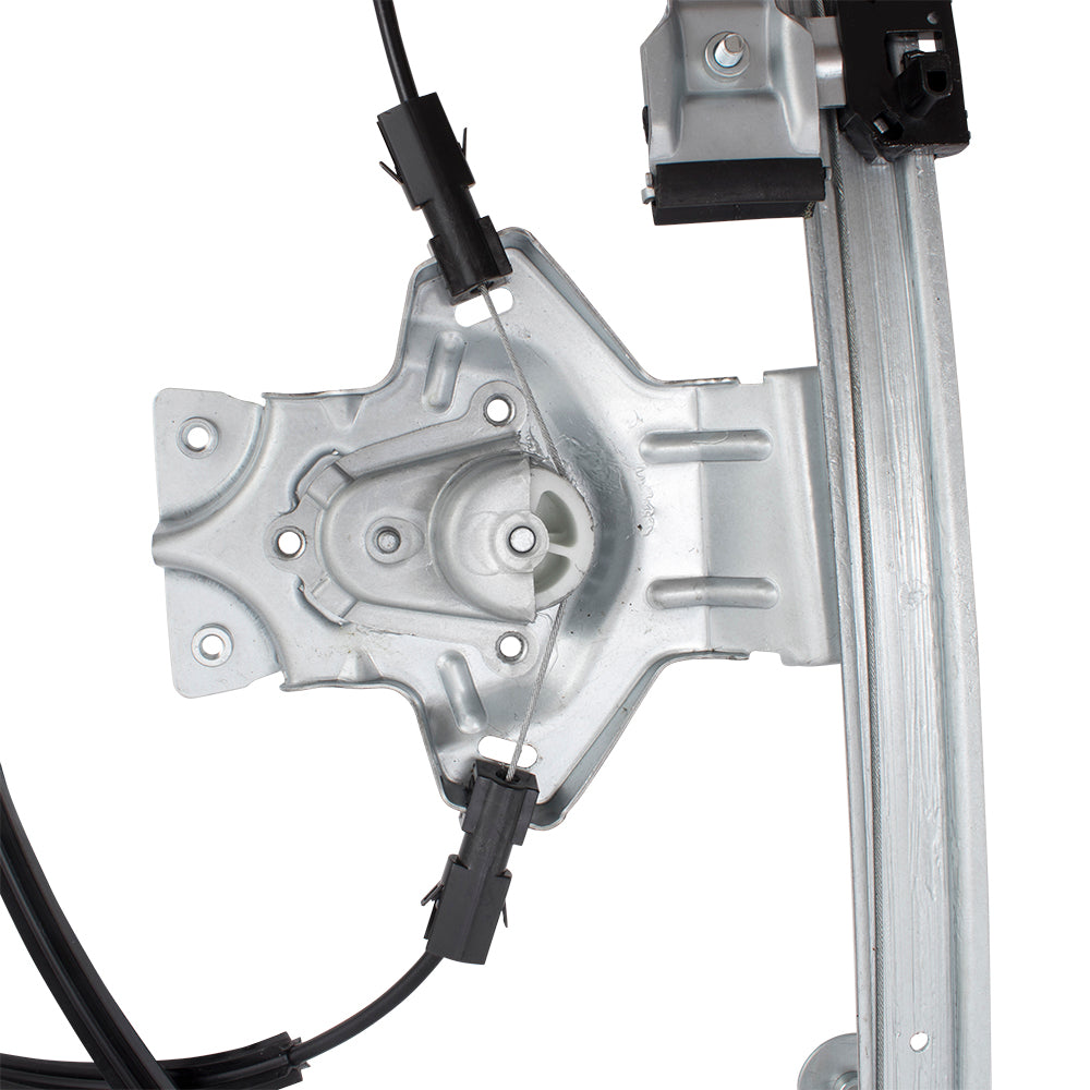 Brock Replacement Drivers Front Manual Window Lift Regulator Compatible with 04-08 F-150 Super Cab Extended Cab Pickup Truck 6L3Z1823201AA