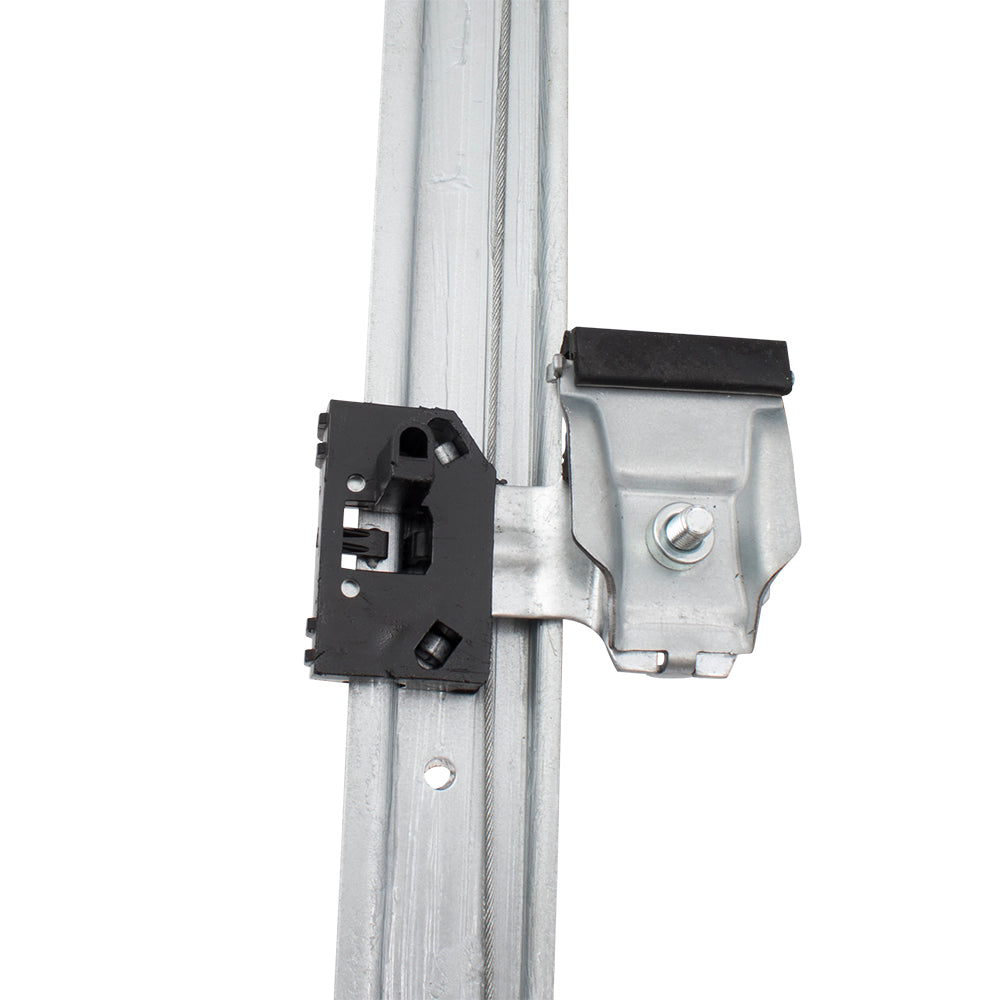 Brock Replacement Passengers Front Manual Window Lift Regulator Compatible with 04-08 F-150 Super Cab Extended Cab Pickup Truck 6L3Z1823200AA