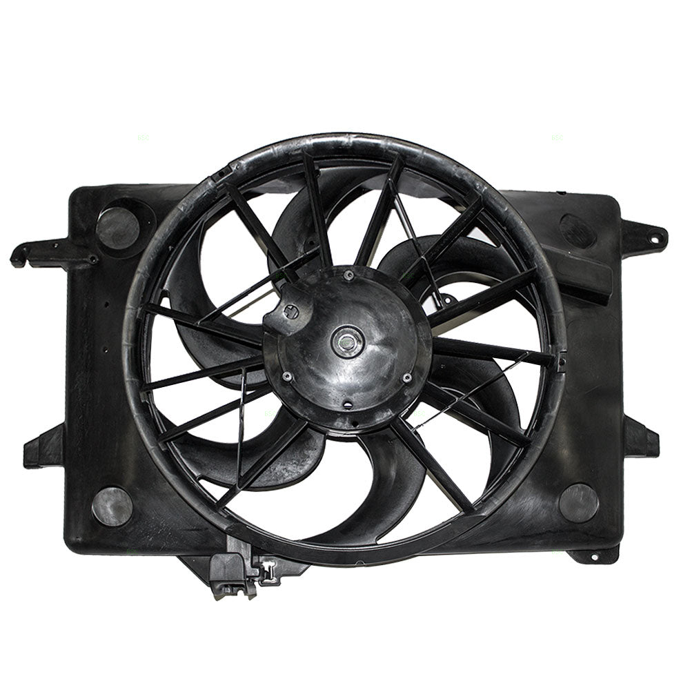 Brock Replacement Radiator Cooling Fan Compatible with 1998 1999 2000 Crown Victoria Town Car Grand Marquis F8VZ8C607AA