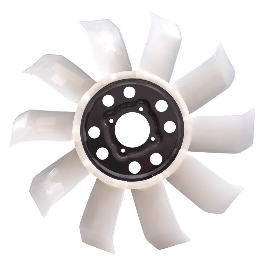 Brock Replacement Plastic Cooling Fan 10 Blade Compatible with Explorer Ranger B4000 Pickup Navajo Aerostar ZZL215140A