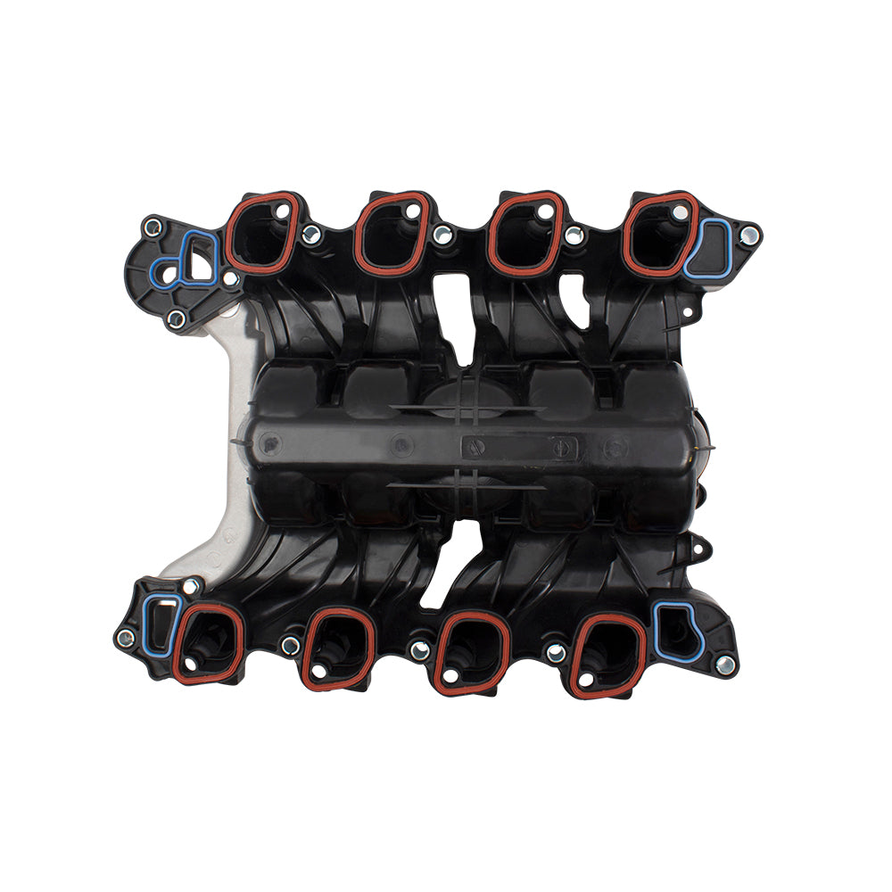 Brock Replacement Engine Intake Manifold with Thermostat Upgraded Design Compatible with 96-00 Crown Victoria Grand Marquis Town Car 4.6L F8AZ9424CA