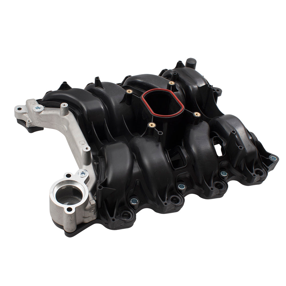Brock Replacement Engine Intake Manifold with Thermostat Upgraded Design Compatible with 96-00 Crown Victoria Grand Marquis Town Car 4.6L F8AZ9424CA