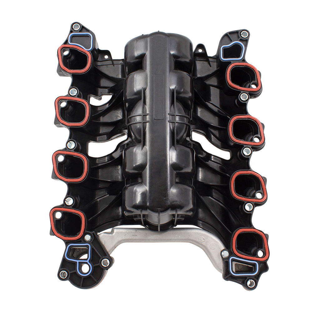 Brock Replacement Upgraded Design Upper Intake Manifold w/ Thermostat Gaskets & Hardware Kit Compatible with F150 Pickup & E-Series Van 4.6L 9L3Z9424E