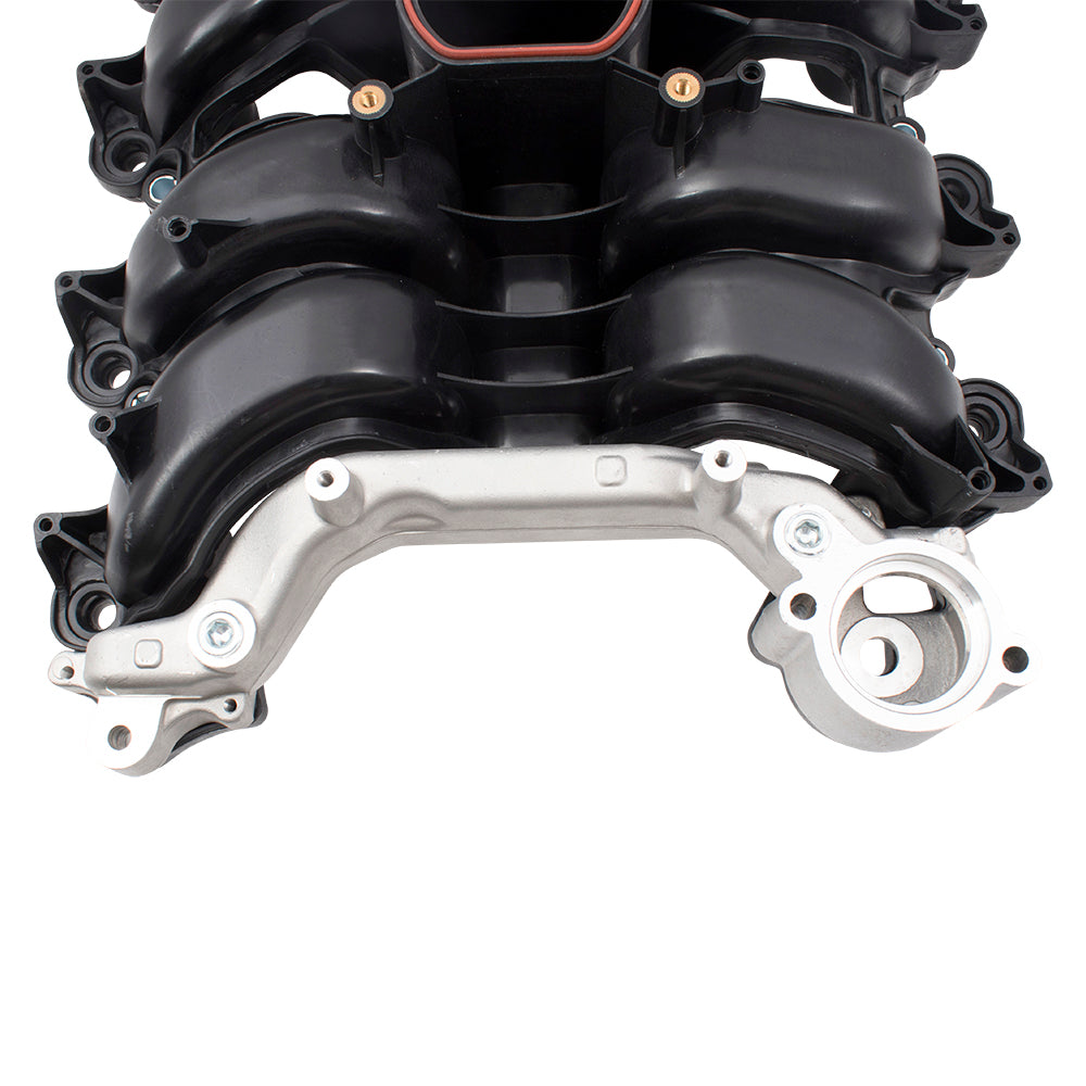 Brock Replacement Upgraded Design Upper Intake Manifold w/Thermostat Gaskets & Hardware Kit Compatible with 02-05 Explorer Mountaineer 4.6L 2L2Z9424A 2L2Z9424AB