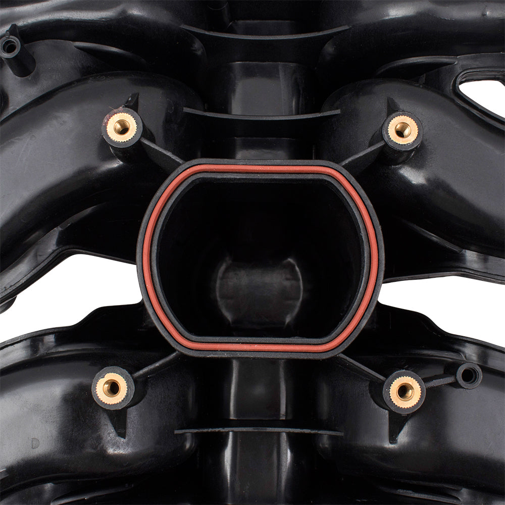 Brock Replacement Upgraded Design Upper Intake Manifold w/Thermostat Gaskets & Hardware Kit Compatible with 02-05 Explorer Mountaineer 4.6L 2L2Z9424A 2L2Z9424AB