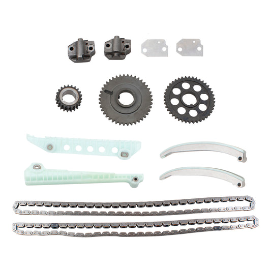 Brock Replacement Timing Chain Kit Compatible with 1997-2010 F-150 Pickup Truck 4.6L