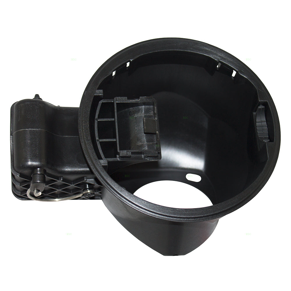 Brock Replacement Gasoline Fuel Filler Door Housing Pocket w/Hinge Compatible with F-150 Pickup Truck Mark LT 4L3Z9927936BA