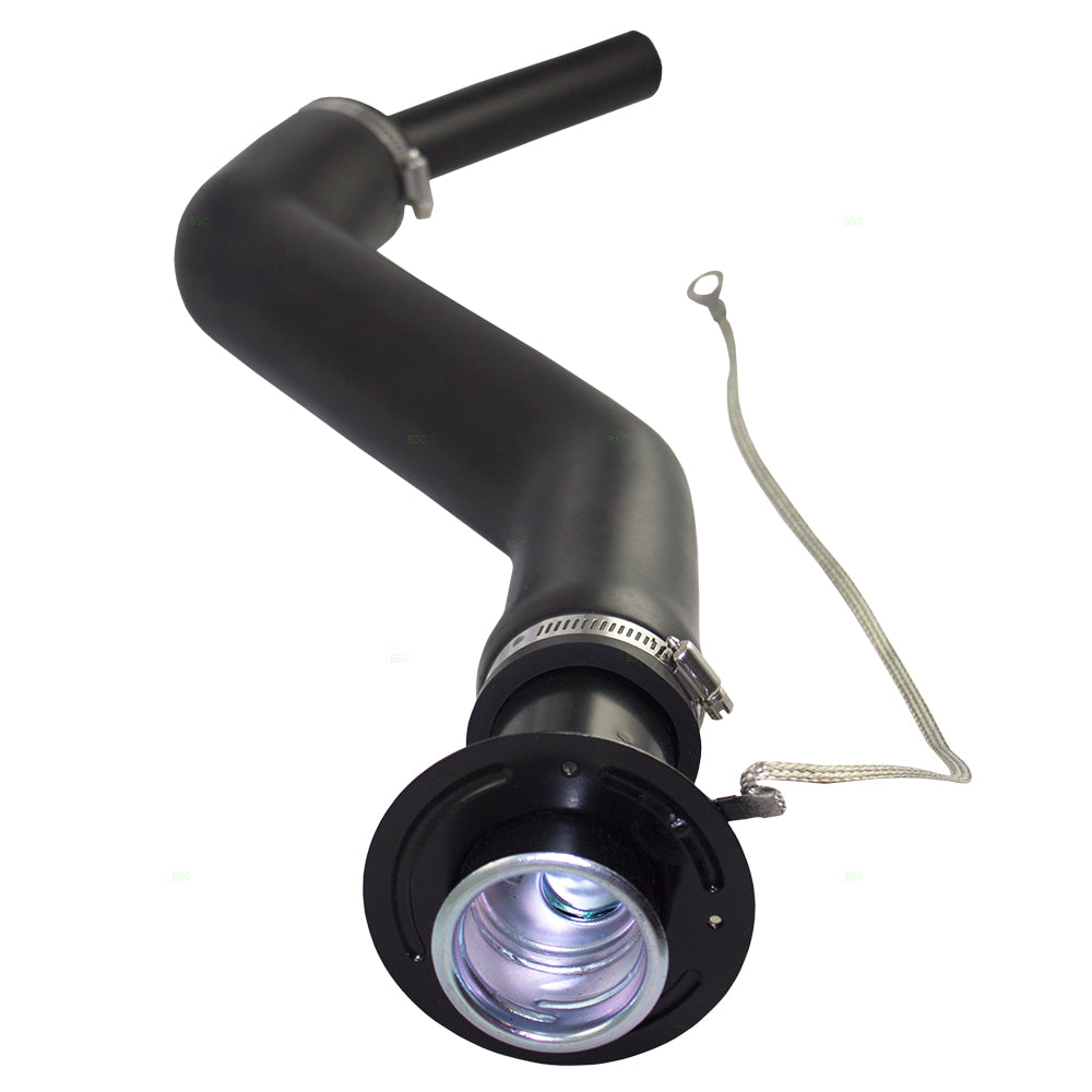 Brock Replacement Gas Fuel Filler Neck Hose Compatible with 1993-1997 Ranger Flareside Pickup Truck w/ 6 ft bed F47Z 9034 S FN549