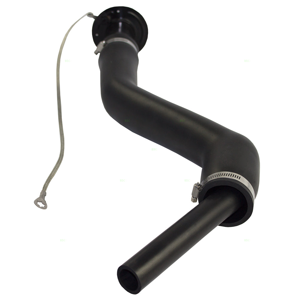 Brock Replacement Gas Fuel Filler Neck Hose Compatible with 1993-1997 Ranger Flareside Pickup Truck w/ 6 ft bed F47Z 9034 S FN549