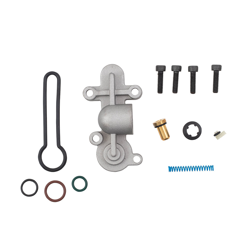Brock Replacement Diesel Fuel Pressure Regulator Kit Compatible with 03-07 Super Duty Pickup Truck E-Series Van 6.0L
