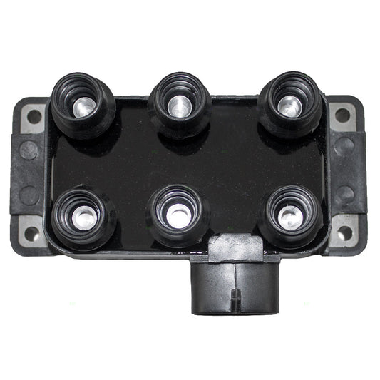 Brock Replacement Ignition Spark Plug Coil Pack Module Compatible with 1990-2011 Ford Ranger