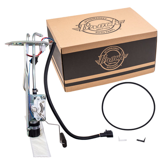 Brock Aftermarket Replacement Fuel Pump Module Assembly Compatible With 1999-2002 Ford Expedition 4WD