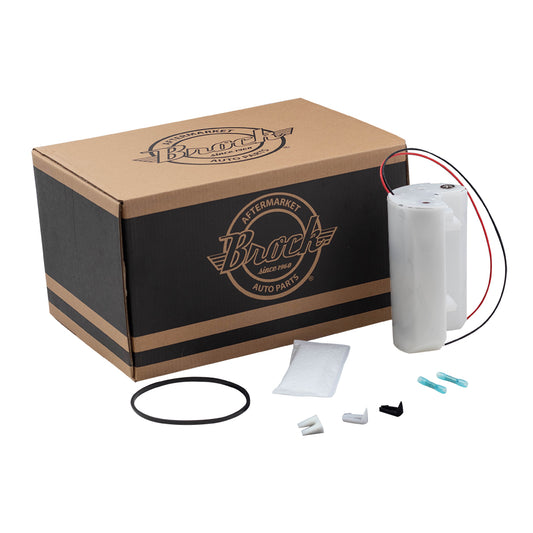 Brock Replacement Fuel Pump Module Compatible with 1990-1996 F150 F250 Pickup Truck w/ 18 Gallon Rear Tank F6TZ9A407CA