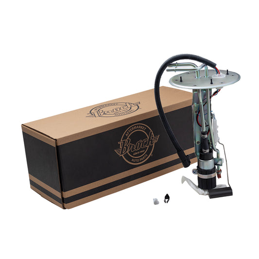 Brock Replacement Fuel Pump with Sender Assembly Compatible with 1999-2003 F150 Pickup Truck 2004 F150 Heritage XL3Z9H307CB