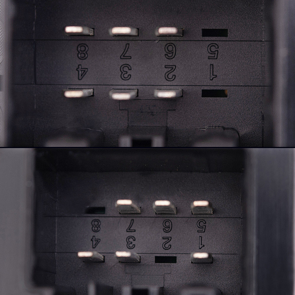 Brock Aftermarket Replacement Front Driver Left Power Window Master Switch Compatible with 2009-2010 Ford F-150 Extended Cab/Crew Cab