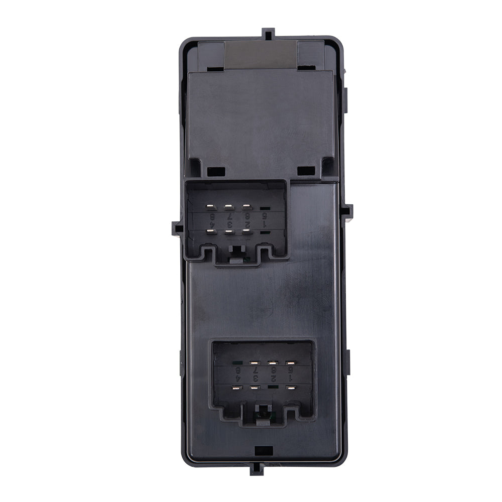 Brock Aftermarket Replacement Front Driver Left Power Window Master Switch Compatible with 2009-2010 Ford F-150 Extended Cab/Crew Cab