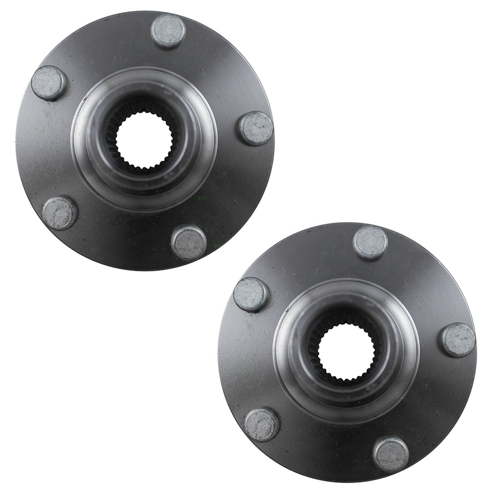 Brock Replacement Pair Set Front Wheel Hub & Bearing Repair Kits Compatible with 00-01 I30 02-04 I35 02-06 Altima 00-08 Maxima 40210-3Z000 HA590600K