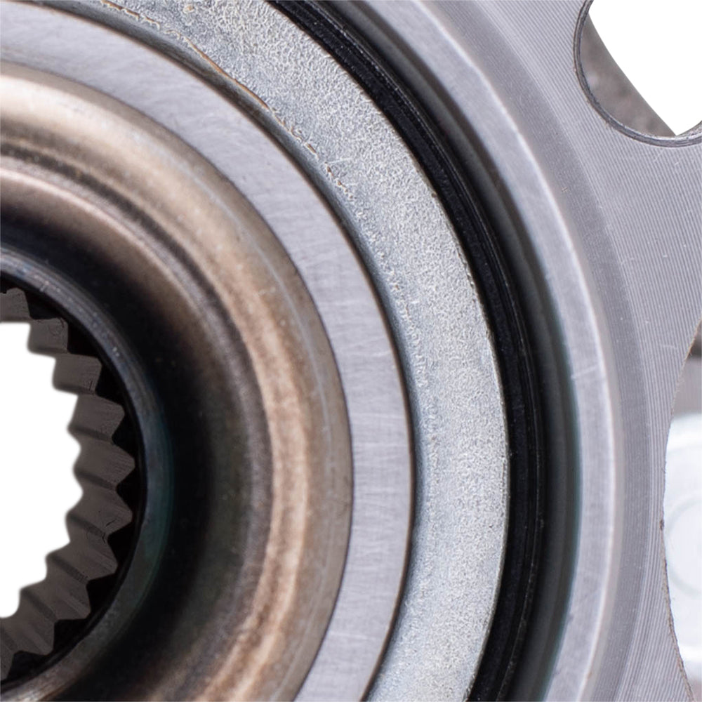 Brock Replacement Set Rear Hubs with Wheel Bearings Compatible with 2008-2013 Rogue 2014-2015 Rogue Select All-Wheel Drive