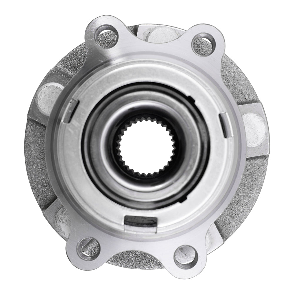 Brock Replacement Set Front Hubs with Wheel Bearings Compatible with 2009-2014 Murano
