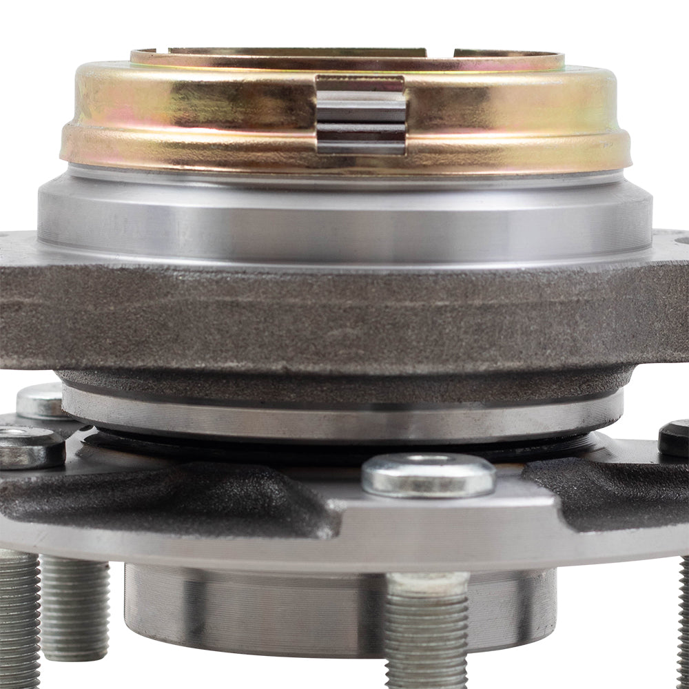 Brock Replacement Pair Front Hubs & Bearings Compatible with 2003 2004 2005 2006 2007 Murano