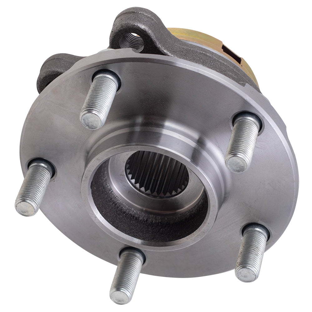 Brock Replacement Pair Front Hubs & Bearings Compatible with 2003 2004 2005 2006 2007 Murano