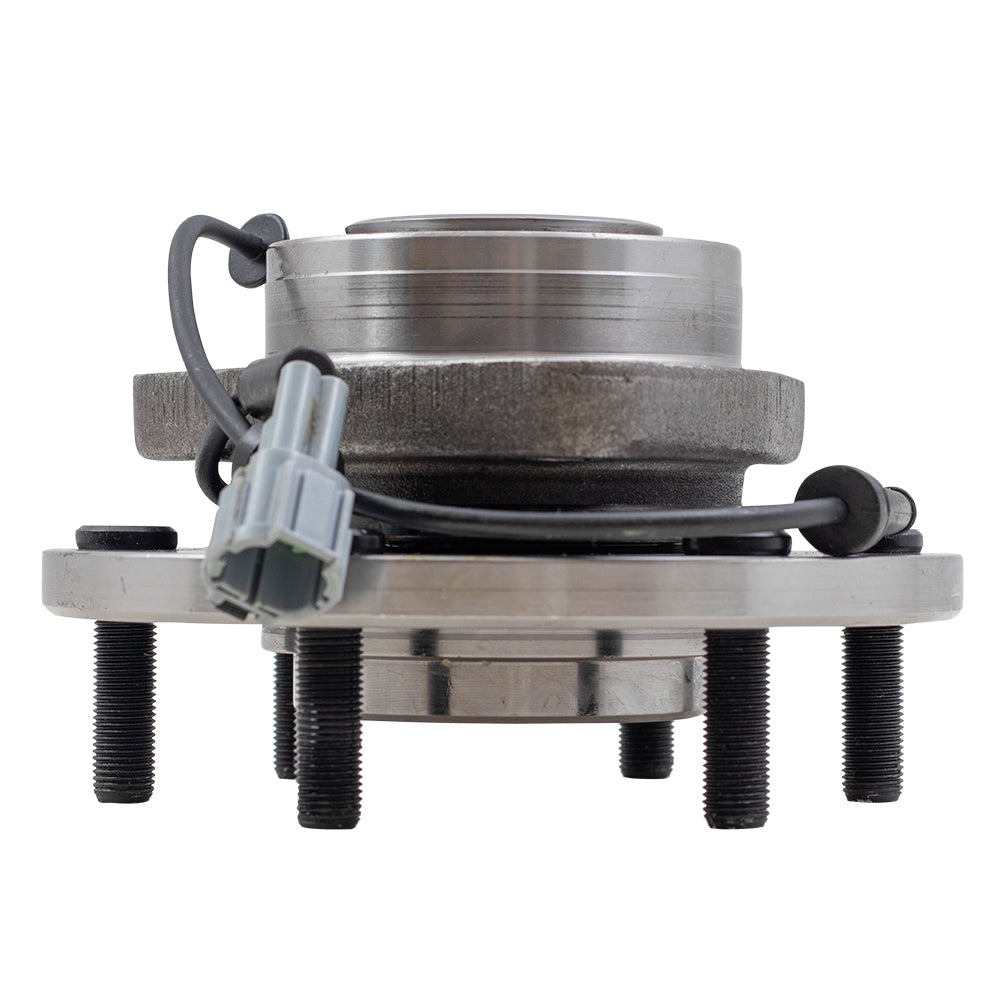 Brock Replacement Pair Front Hubs & Bearings Compatible with 2008-2012 Armada