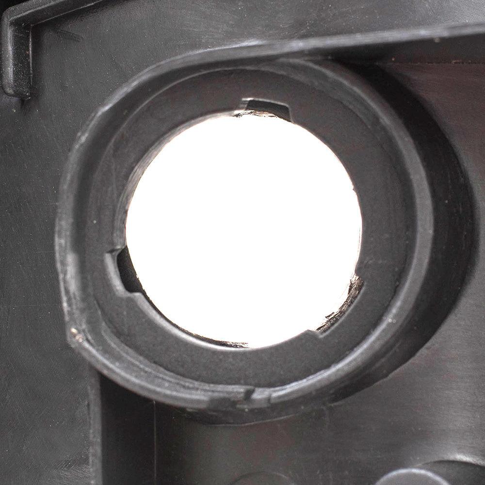 Drivers Headlight Assembly for 00-01 Nissan Maxima - Chrome Bezel