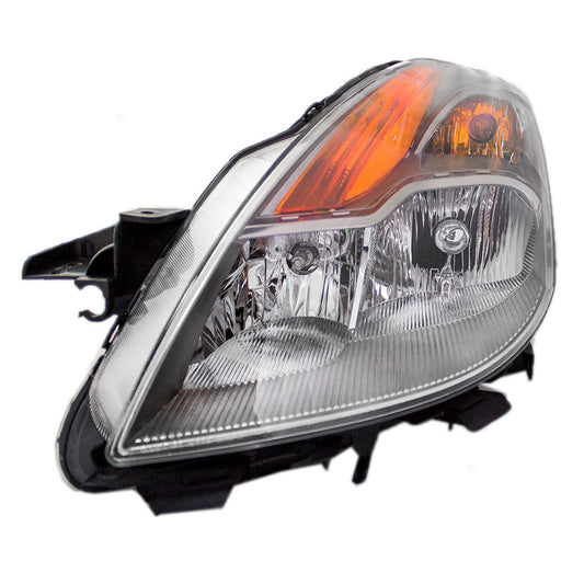 Drivers Halogen Headlight Assembly for 08-09 Nissan Altima