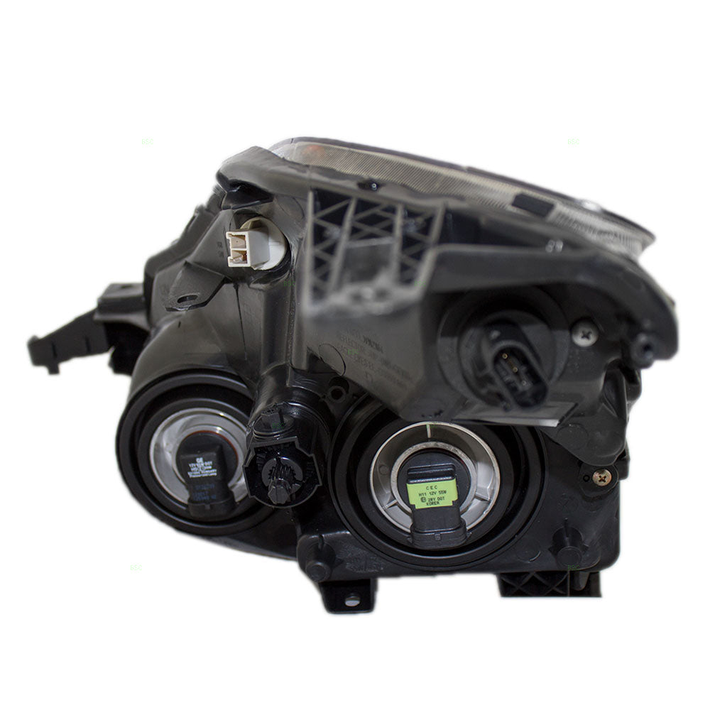 Brock Replacement Passengers Halogen Headlight Headlamp Compatible with 08-09 Altima 26010-JB10A