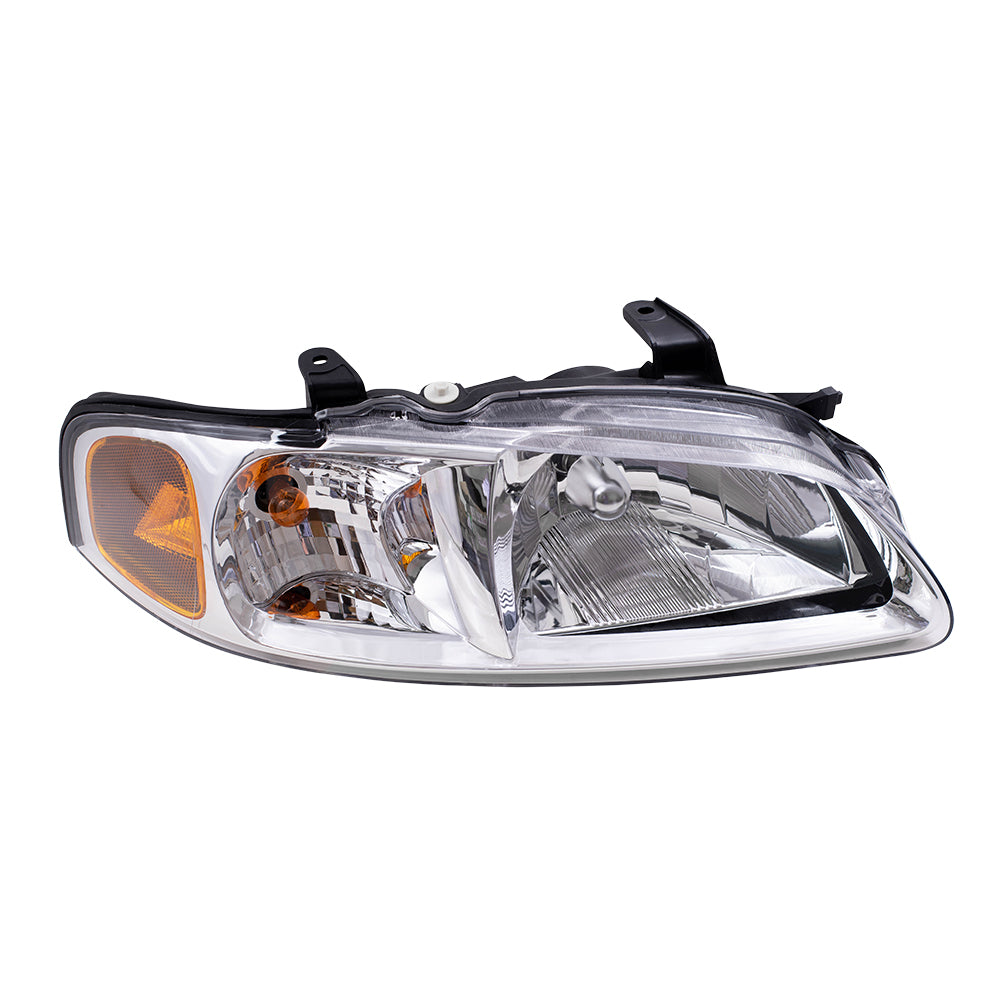 Brock Replacement Passengers Headlight Headlamp Compatible with 00-01 Sentra 26010-5M026