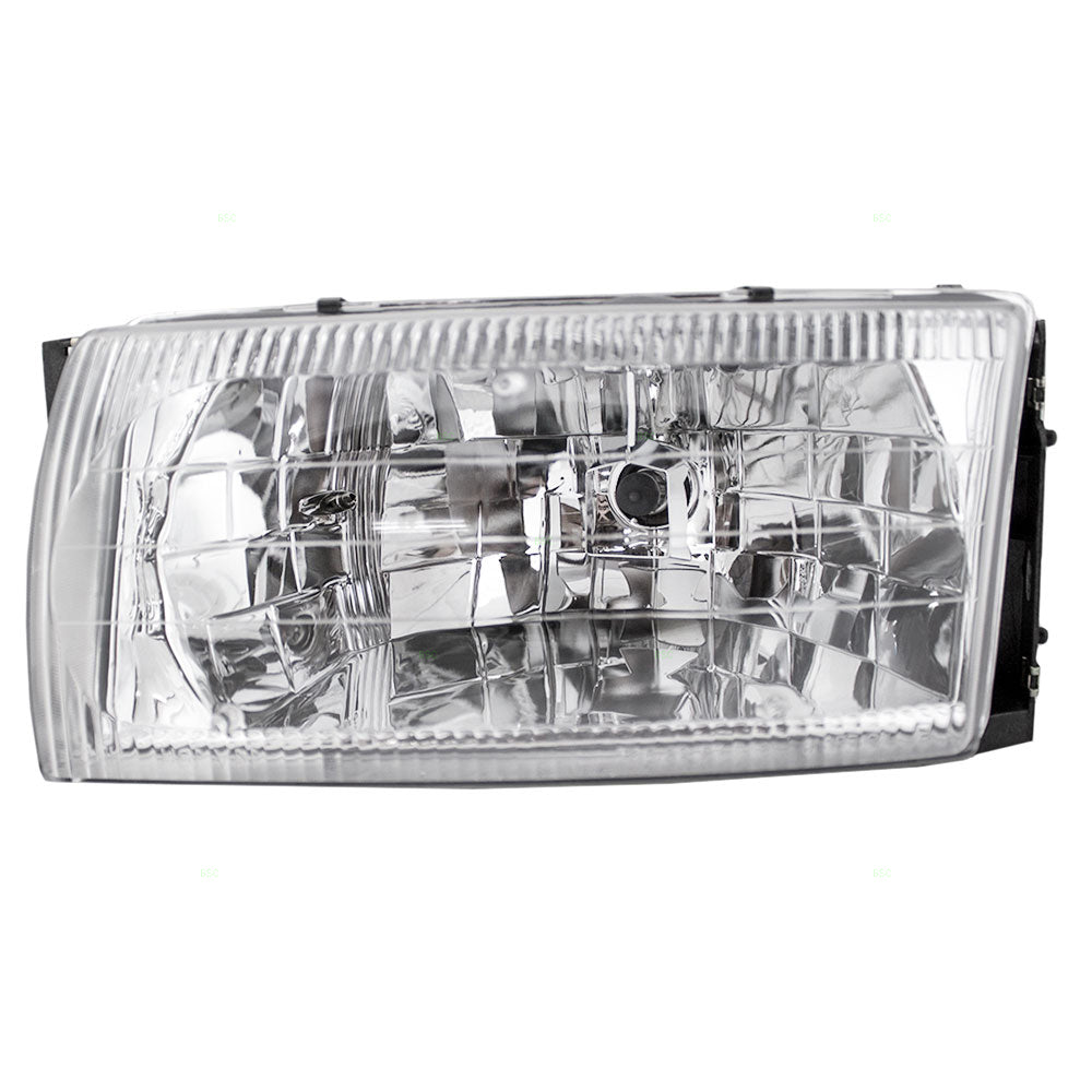 Drivers Headlight Assembly for 96-98 Nissan Quest Mercury Villager