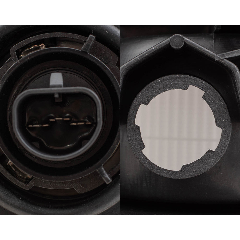 Brock Replacement Headlights with Tail Lights Compatible with 2001 2002 2003 2004 Frontier