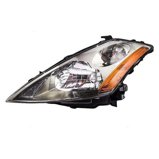 Brock Replacement Drivers Halogen Headlight Headlamp Compatible with 03-07 Murano SUV 26060CA125